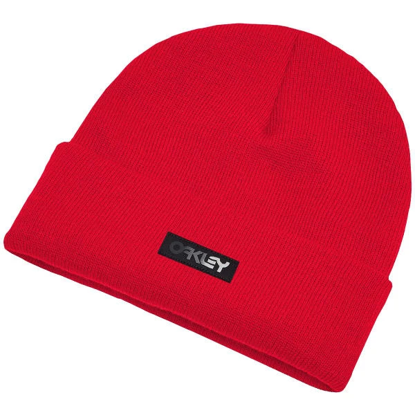 OAKLEY B1B GRADIENT PATCH BEANIE RED LINE 22