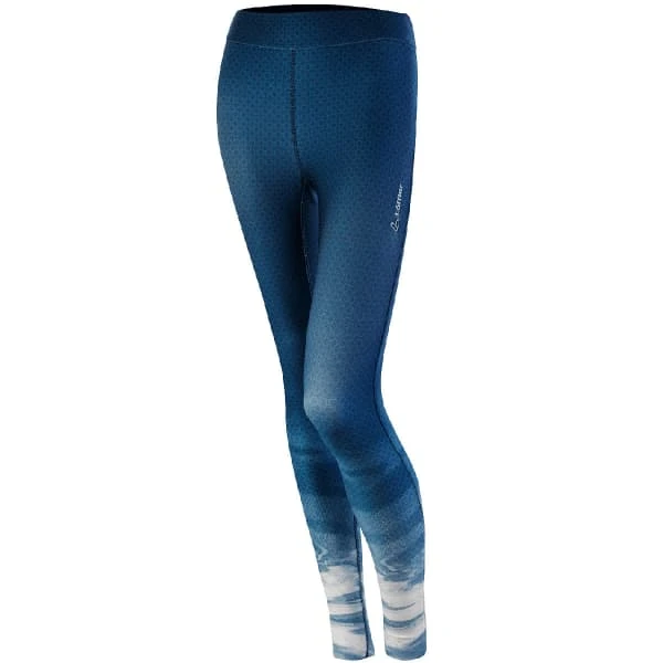 Loeffler LĂ–FFLER W TIGHTS SPEED DIMPLE ELASTIC DEEP WATER 22